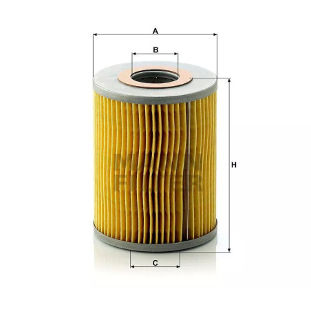 Filtr oleju H1038X MANN