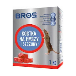 Kostka na myszy i szczury Bros 1kg