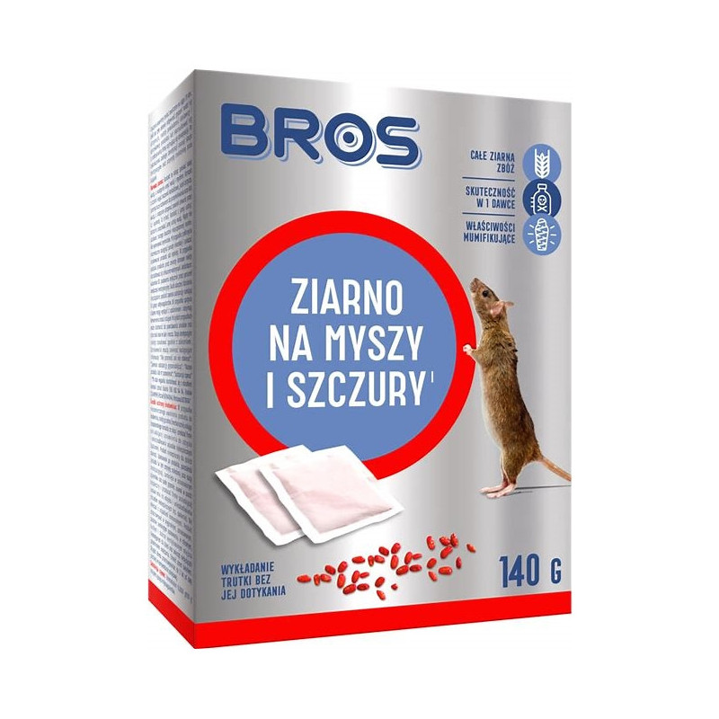 Ziarno na myszy i szczury, 140g