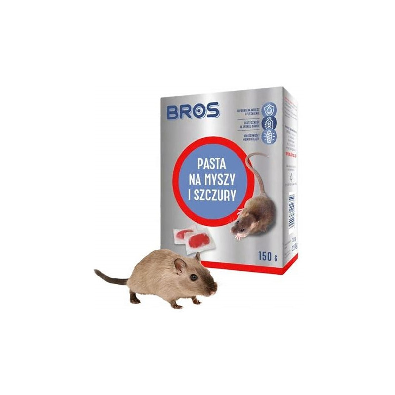 PASTA NA MYSZY I SZCZURY BROS 150G