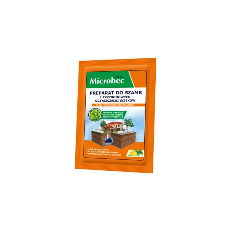 Microbec 25g Preparat do szamb i oczyszczalni ścieków