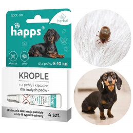KROPLE HAPPS MAŁE PSY 5-10KG