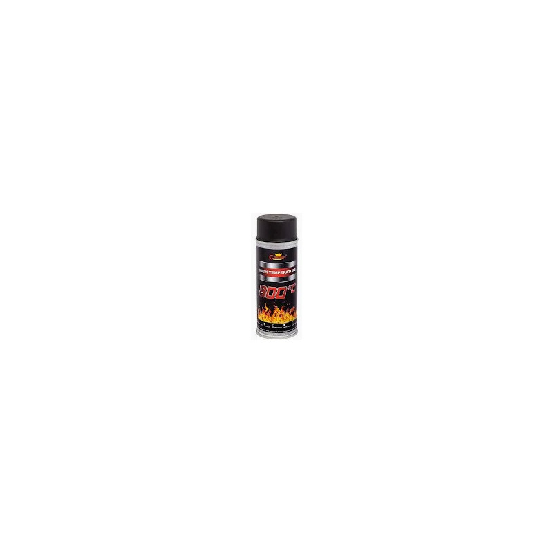 Farba żarodporna czarny 9011 SPRAY 800*C