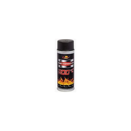 Farba żarodporna czarny 9011 SPRAY 800*C