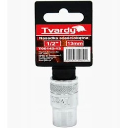 Nasadka sześciokątna 1/2" 13 mm TVARDY