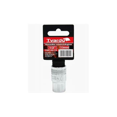 Nasadka sześciokątna 1/2" 13 mm TVARDY