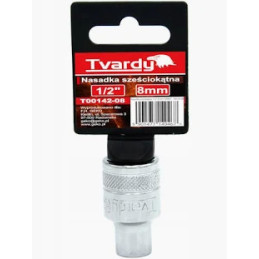 Nasadka sześciokątna 1/2" 8 mm TVARDY