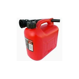 Kanister plastikowy czerwony 5L