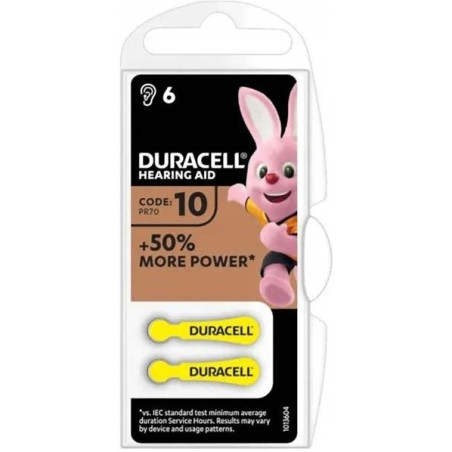 Bateria Duracell DA10 Easytab /6szt