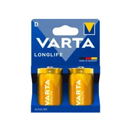 BATERIA VARTA LR20 LONGLIFE BL/2