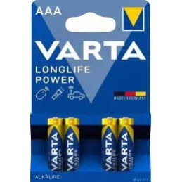 BATERIA VARTA LR3 LONGLIFE POWER BL./4