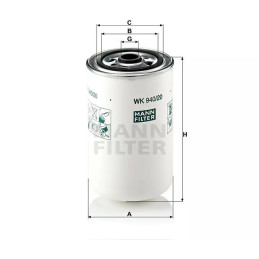 Filtr paliwa WK940/20