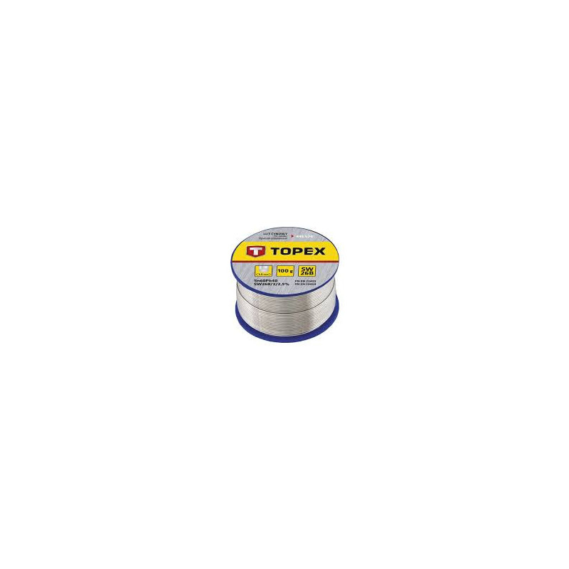 Cyna z topnikiem 1.5mm/100g.SW26 LC60