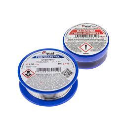 Cyna z topnikiem 1.5mm/100g.+kalfonia 30 zestaw