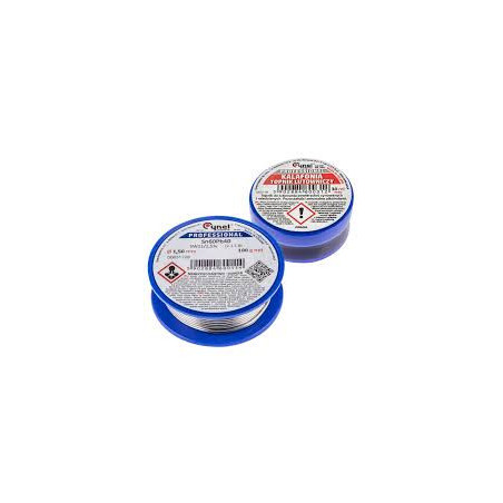 Cyna z topnikiem 1.5mm/100g.+kalfonia 30 zestaw