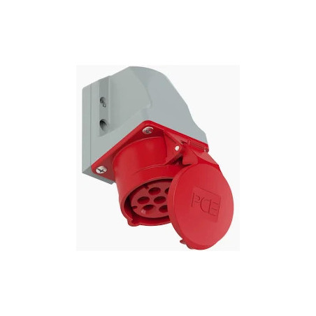 Gniazdo stałe 16A 3P+Z+N 400V 50/60Hz 6h IP44