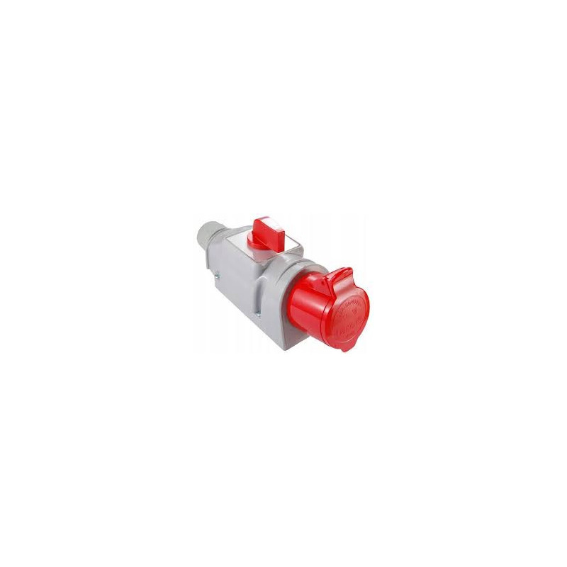TAREL GNIAZDO STAŁE 32A/400V z wyłącznikiem L-0-P