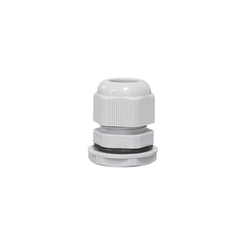Dławik PG-21 IP68, szary RAL 7035