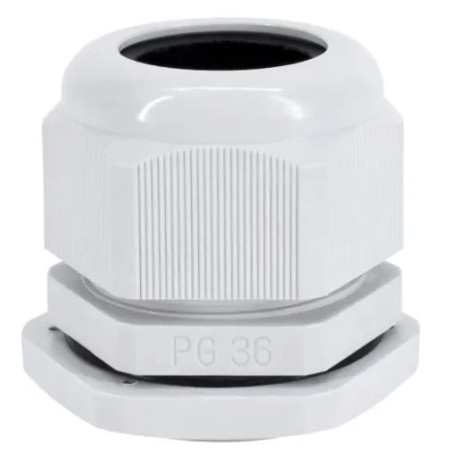 Dławik PG-36 IP68, szary RAL 7035