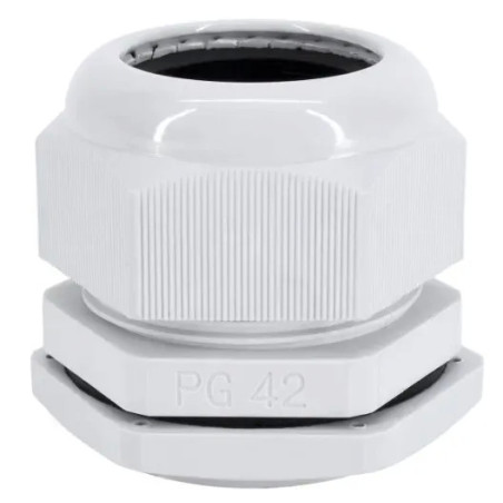 Dławik PG-42 IP68, szary RAL 7035