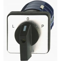 Łącznik krzywkowy tablicowy 20A L-0-P 48x48mm
