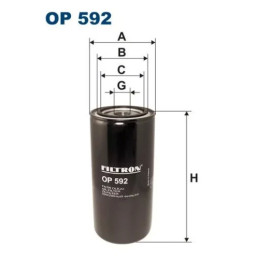 PP-12.3 FILTR OLEJU OP592