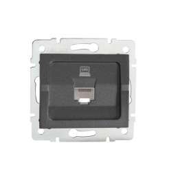 Gniazdo komputerowe pojedyncze (RJ45Cat 6 Jack) LOGI 02-1400-041