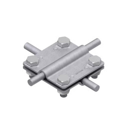 Złącze krzyżowe DUŻE 2 PŁYTKI-4xM8 B 40mm