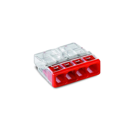 Złączka WAGO 4-przewodowa 4x2,5mm2 do puszek