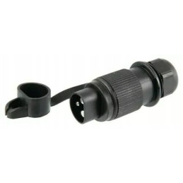 Wtyczka 3 - biegunowa plastikowa WGN021 3 PIN