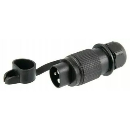 Wtyczka 3 - biegunowa plastikowa WGN021 3 PIN