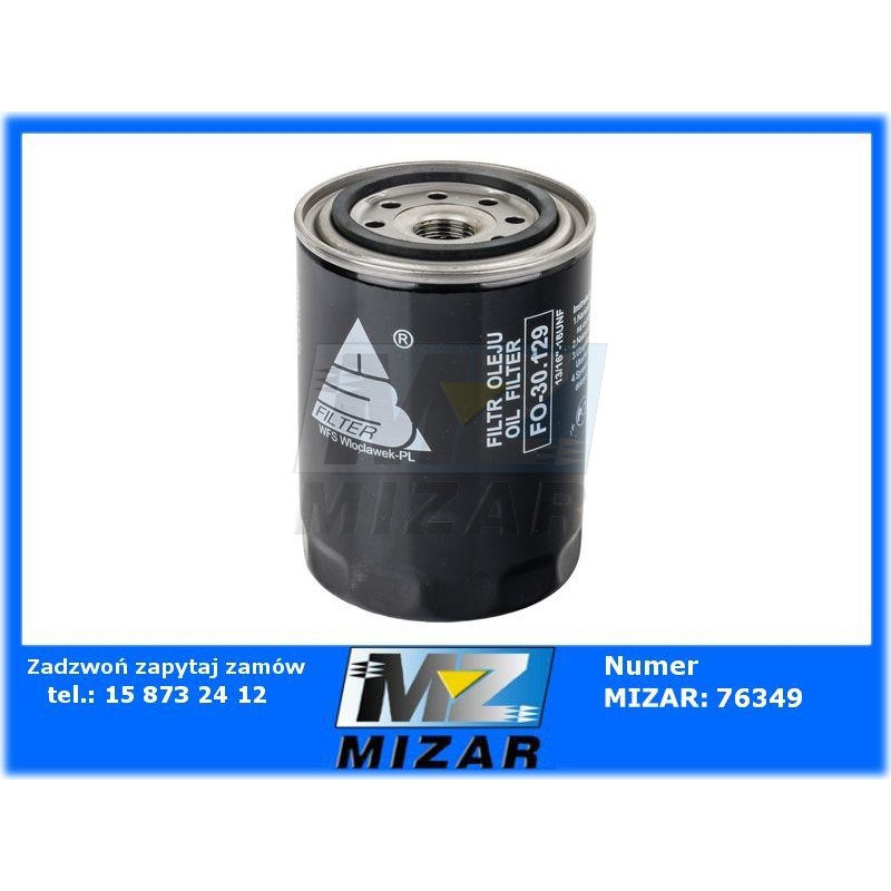 FILTR OLEJU ZETOR WŁOCŁAWEK FO-30.129