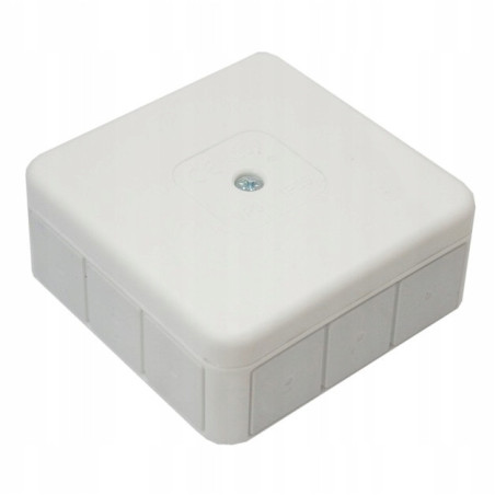 Puszka hermetyczna VIPLAST 85x85x35 biała