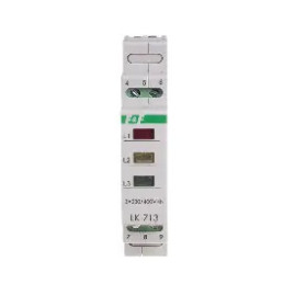 Lampka kontrolna zasilania trójfazowa LK-713K 3×23