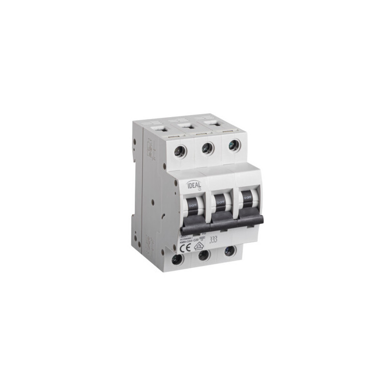Wyłącznik nadprądowy IDEAL TS 3P KMB6-C20/3