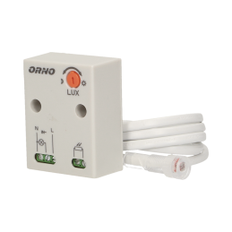 Czujnik zmierzchowy z hermetyczną zewnętrzną sondą, IP65, 2300W