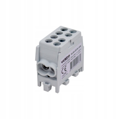 Blok Rozdzielczy 2x16 mm SZARY VEXEN