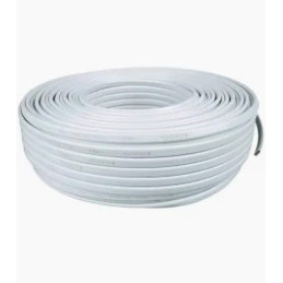 PRZEWÓD YDYP 3* 1,5mm2 450/750V BIAŁY/PŁASKI/DRUT
