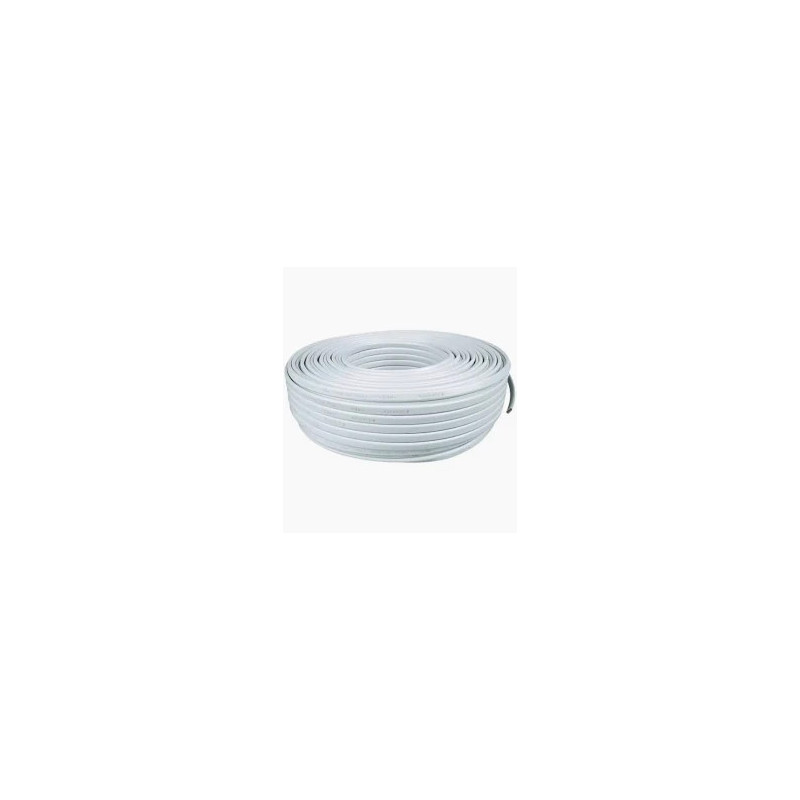 PRZEWÓD YDYP 3* 1,5mm2 450/750V BIAŁY/PŁASKI/DRUT