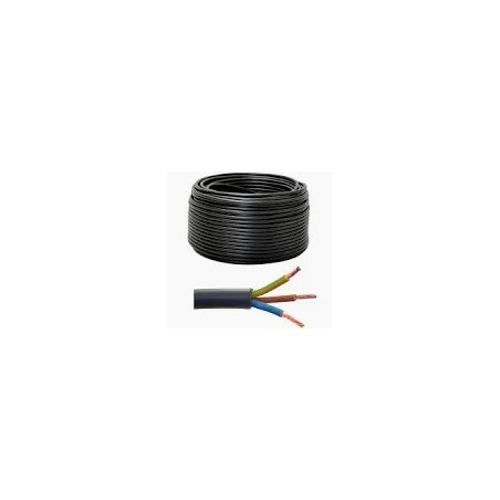 PRZEWÓD OW 3*2,5MM2 300/500V czarny/linka h05rn ELEKTROKABEL