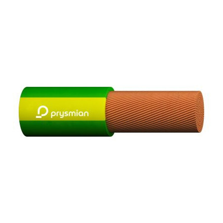 Przewód LGY 1x4 żółto zielony 450/750V H07V-K PRYSMIAN