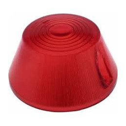 Klosz lampy niski WE-92, 19, czerwony