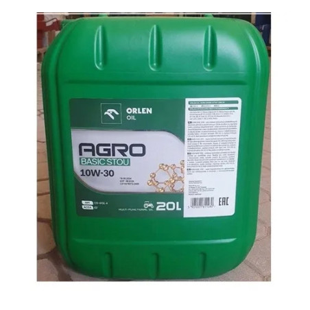 OLEJ AGRO BASIC STOU 10W40 20L