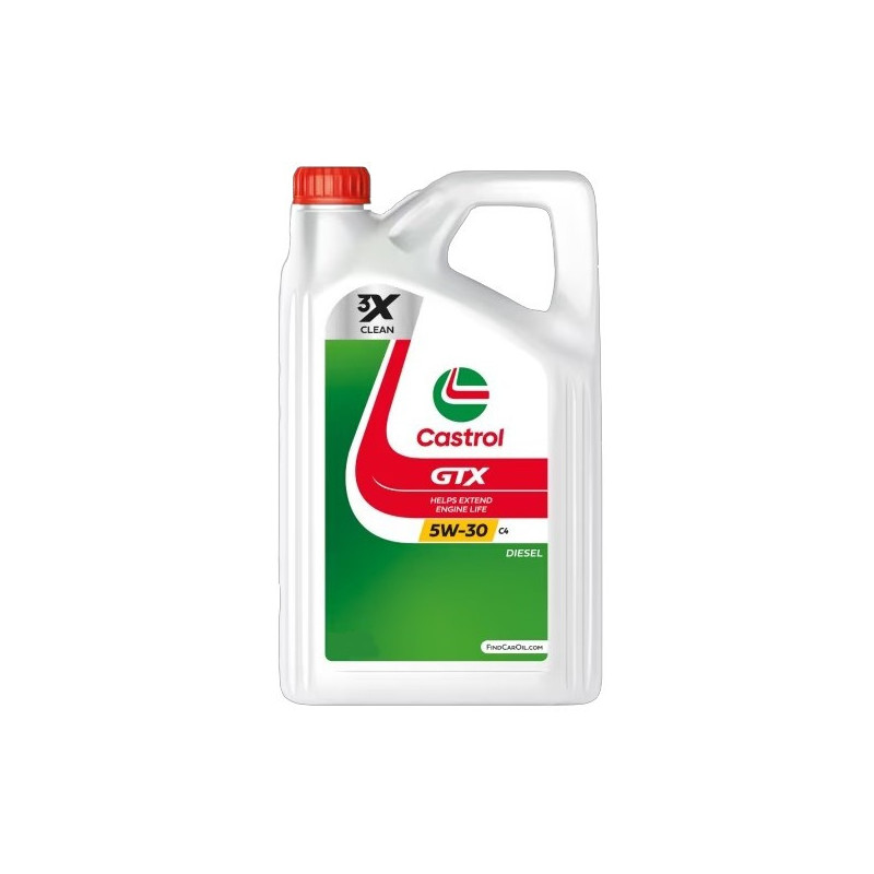 CASTROL 5W-30 GTX C4 4L