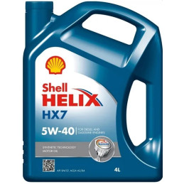 SHELL HELIX HX7 5W40 4L