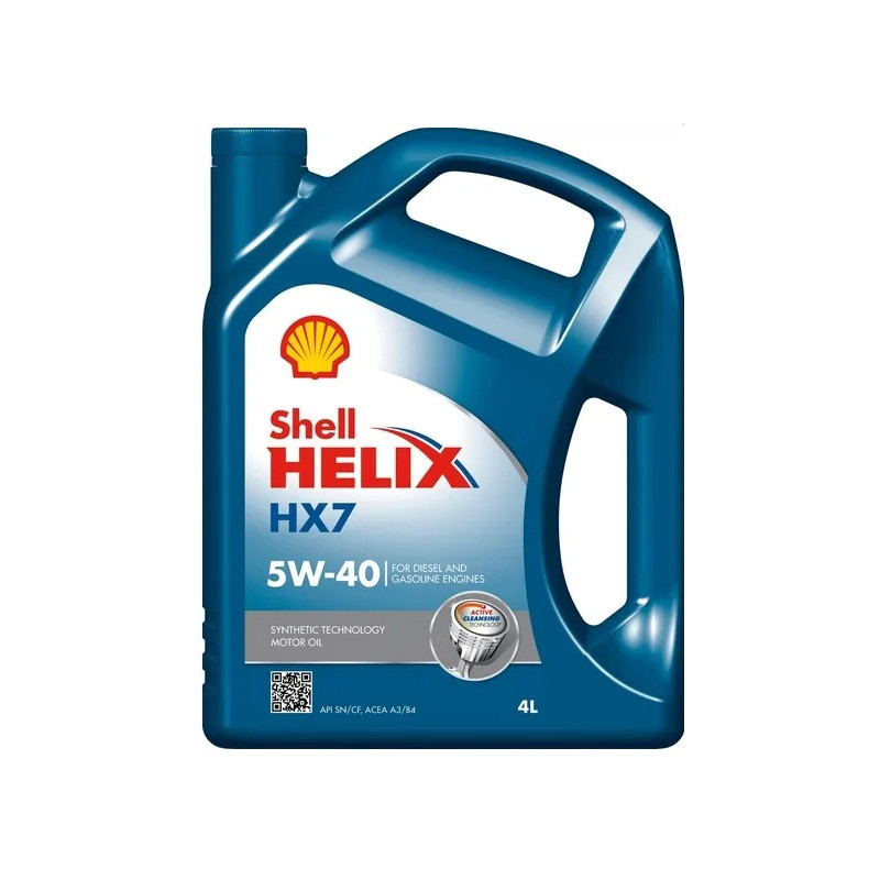 SHELL HELIX HX7 5W40 4L