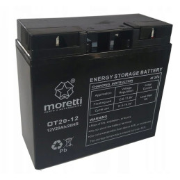 AKUMULAROR MORETTI OT12V 20AH