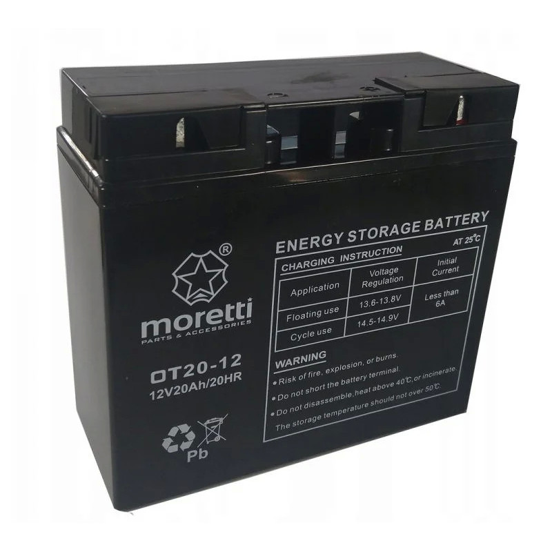 AKUMULAROR MORETTI OT12V 20AH
