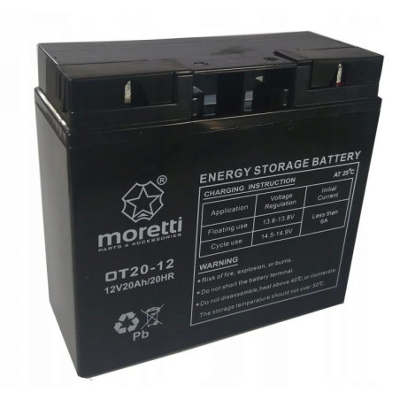 AKUMULAROR MORETTI OT12V 20AH