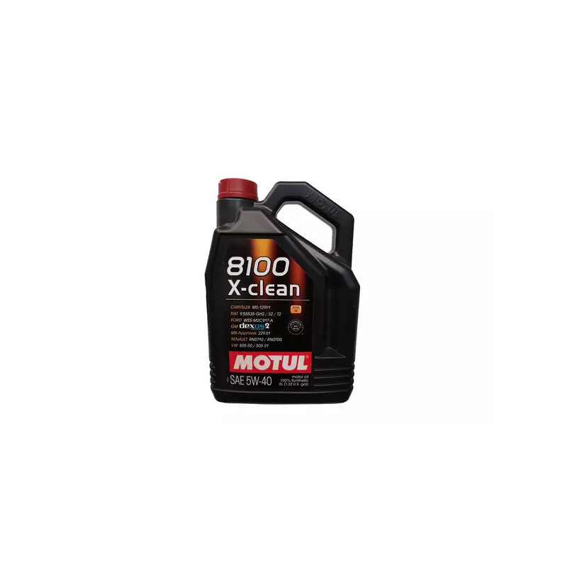 Olej MOTUL 8100 X-CLEAN 5W40 C3 5L